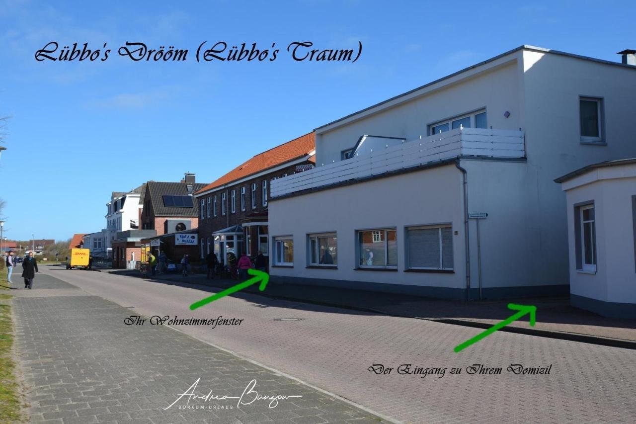 Apartament Luebbos-Droeoem Borkum Zewnętrze zdjęcie